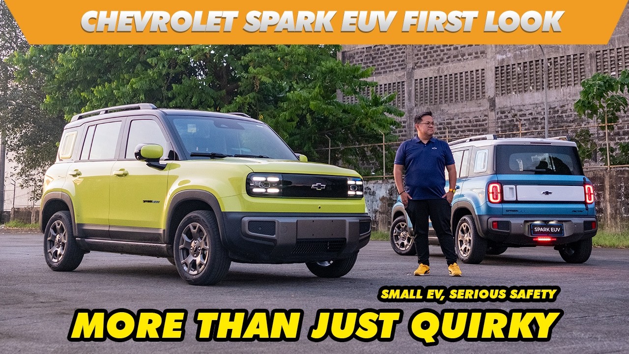 Chevrolet Spark EUV Quick Look | Quirky Design Meets Everyday Practicality and Safety