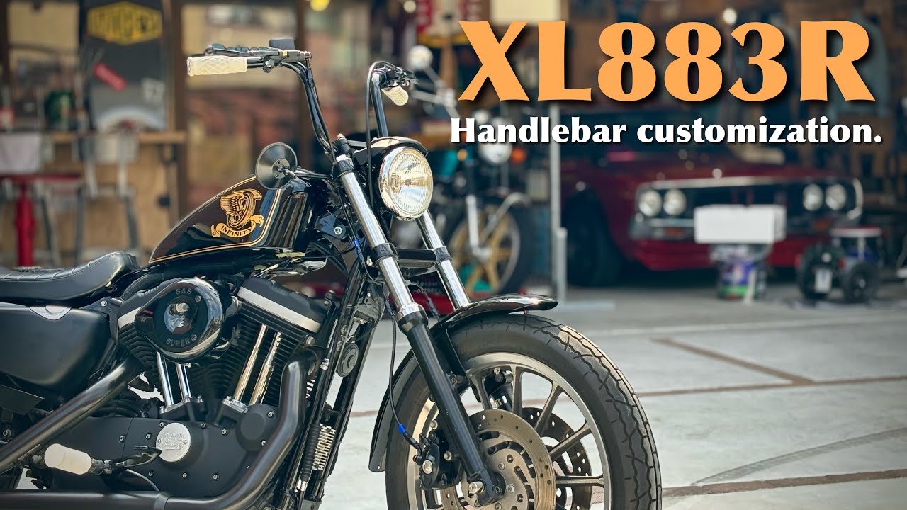 【XL883R 2007年モデル】名古屋にお住いのお客様よりオーダー頂きましたフルカスタムスポーツスターSportster ordered by a customer in Nagoya, Japan