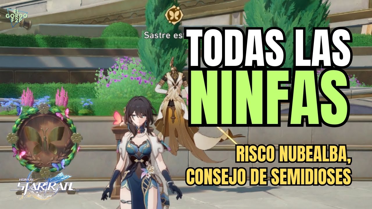 Todas las Ninfas en Risco Nubealba, Consejo de Semidioses | Honkai Star Rail