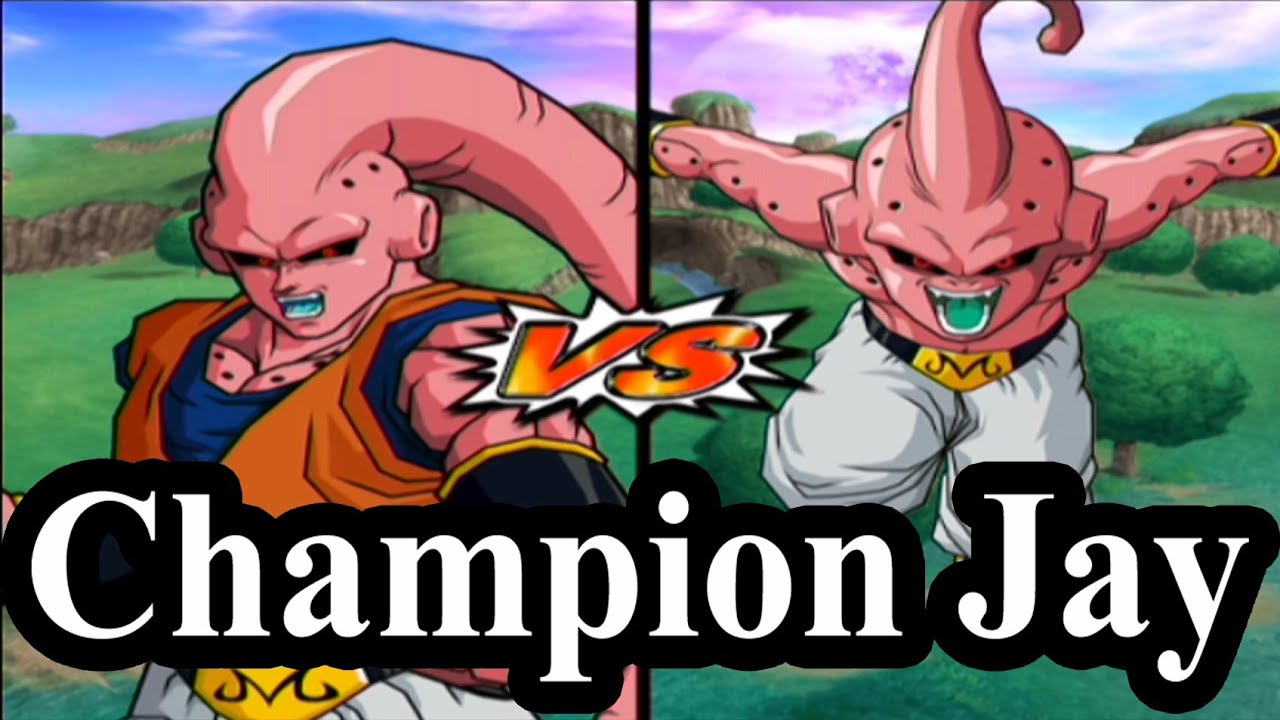 DBZ BT3 Request #11:Super Buu (Gohan absorbed) vs. Kid Buu (Champion Jay)
