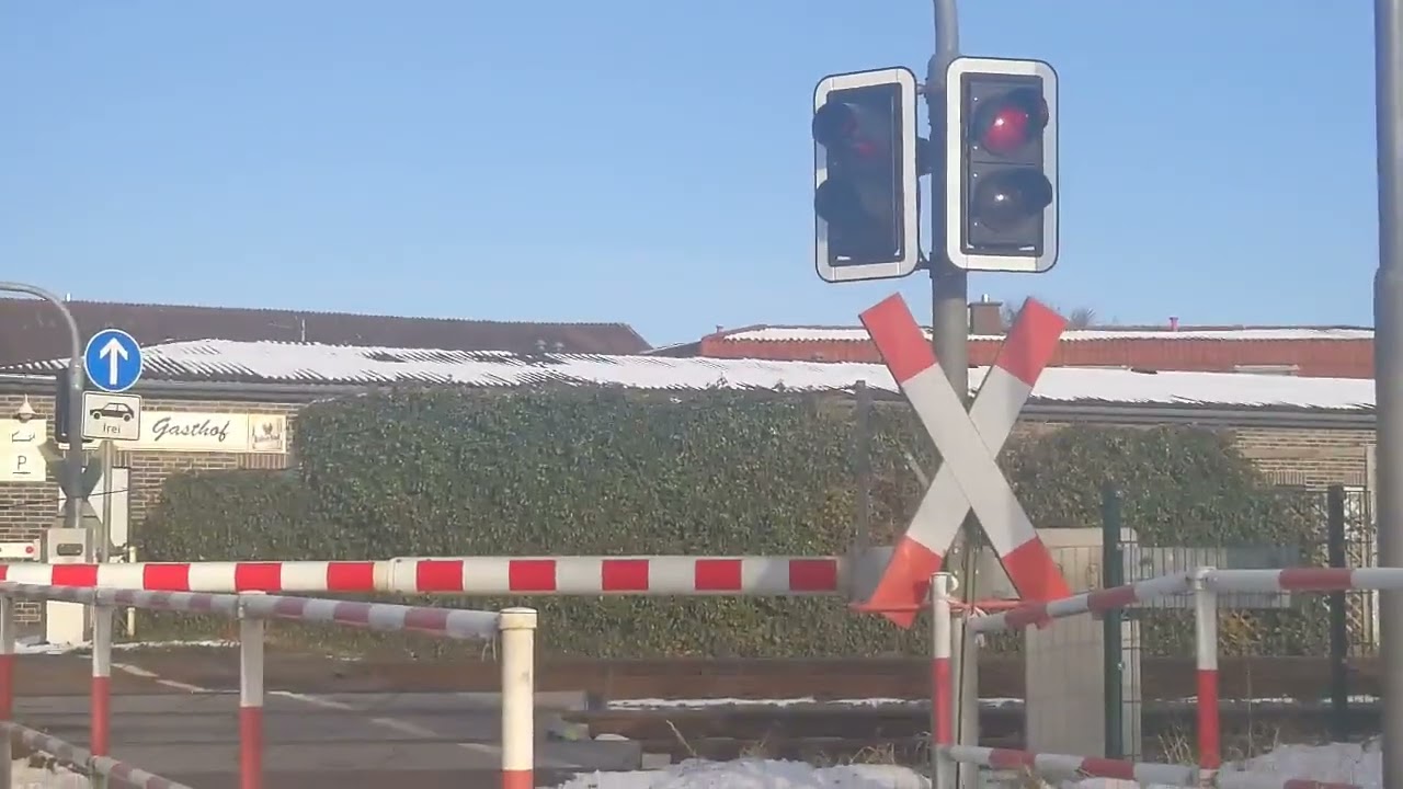 🎄[RETRO] 2021/01/31 S&B BUES2000 Weddingstedt (Bundesstraße) | Bahnübergang