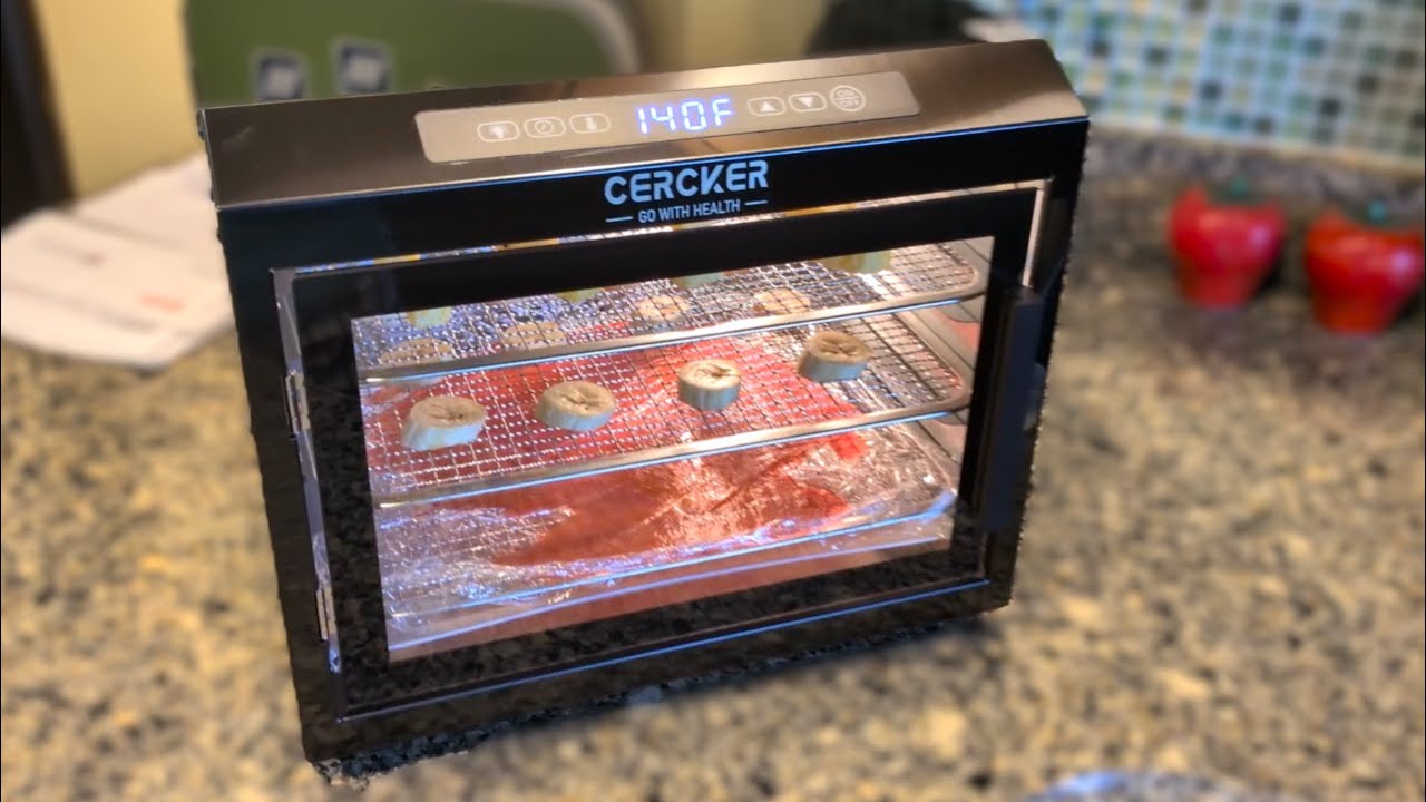 Review of Cercker Food Dehydrator: WORKS!