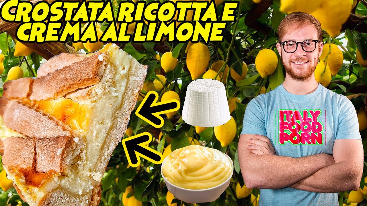 Crostata ricotta e crema al limone - La crostata più buona al mondo