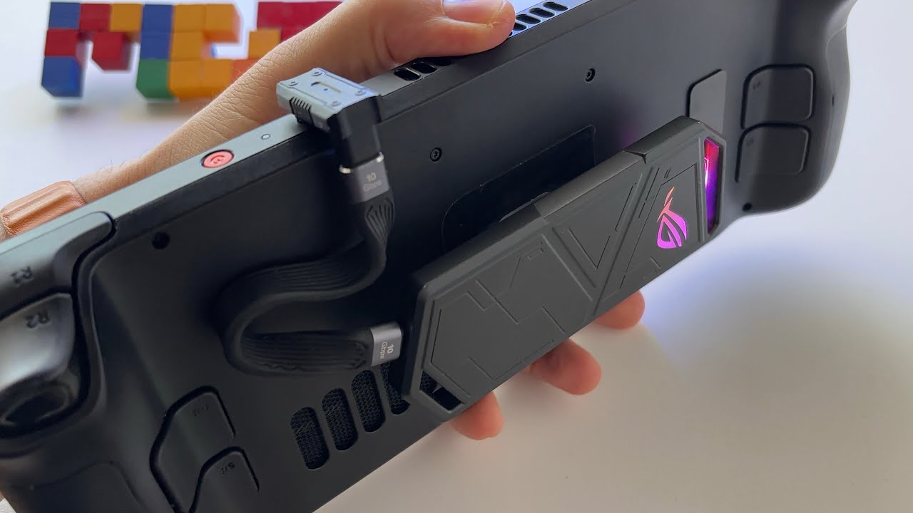 Как использовать внешний SSD-накопитель Asus Strix Arion емкостью 4 ТБ с дисплеем Steam Deck Oled...