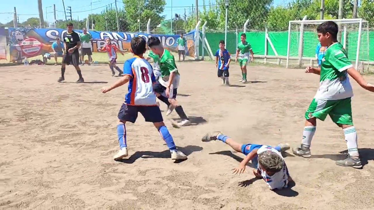 Cat. 2016 Gol Gana vs San Antonio F.C . Primer tiempo 01/03/26