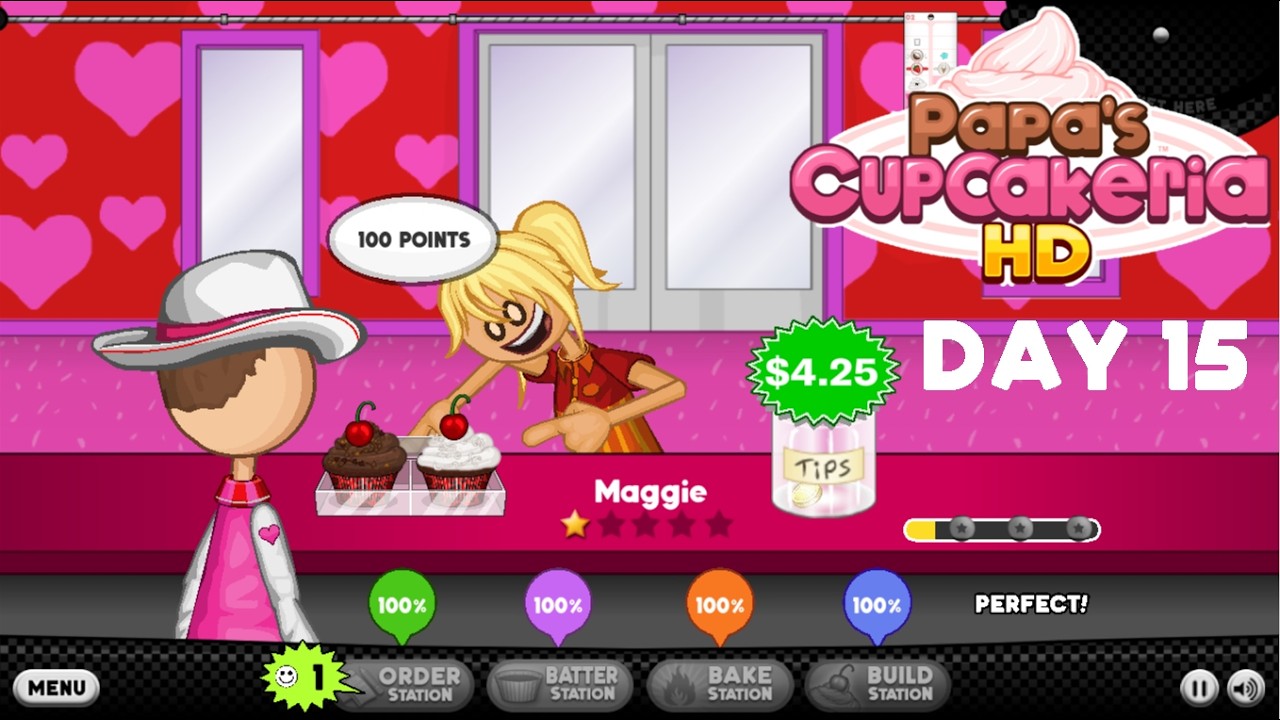 Papa's Cupcakeria HD | Сезон 2026 | День 15 - Мэгги