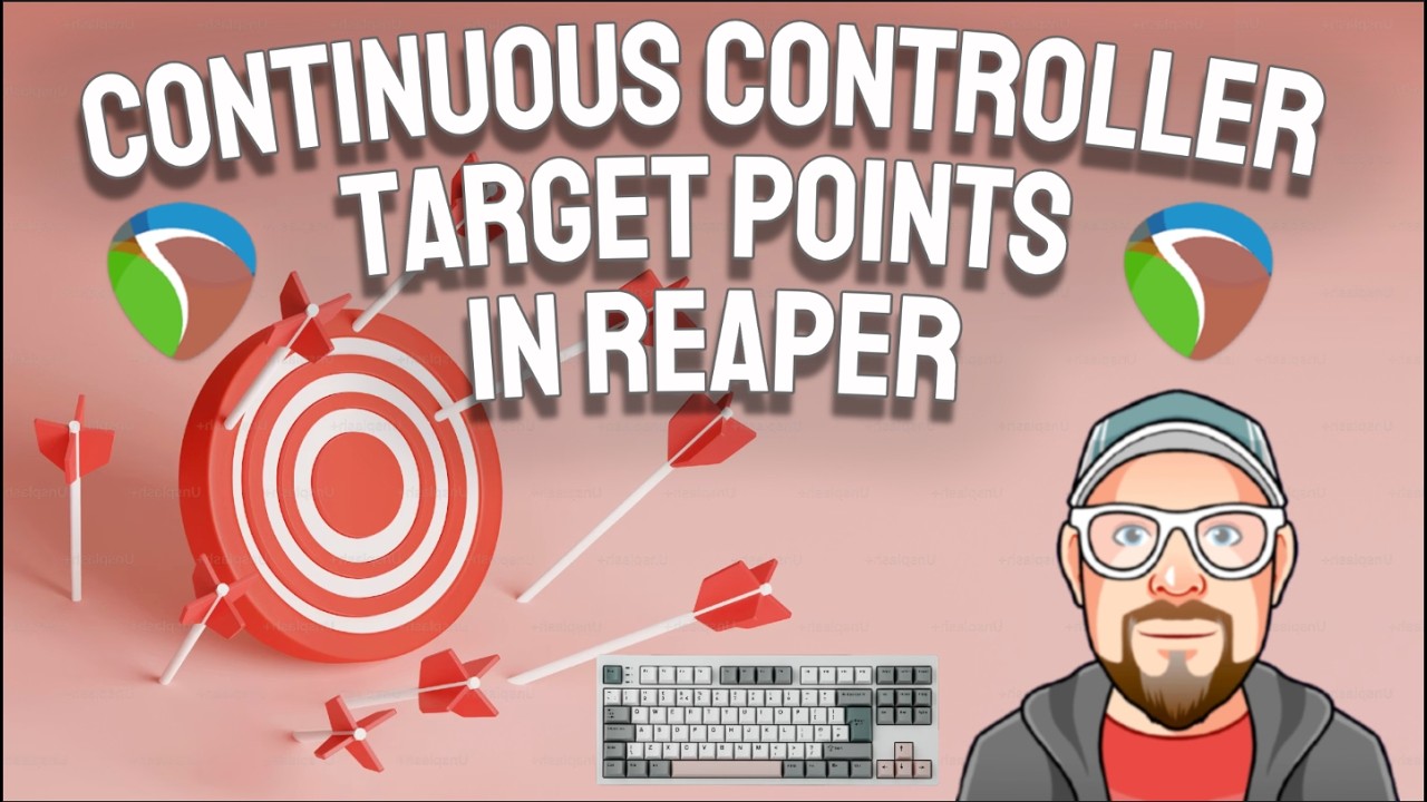 Как использовать целевые точки непрерывного контроллера в REAPER