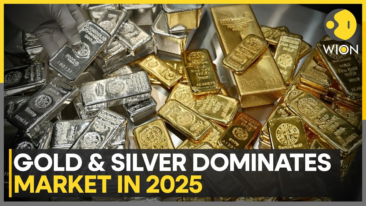 Gold & Silver Plunge: Gold Surges To Multiple Record Highs In 2025 | WION