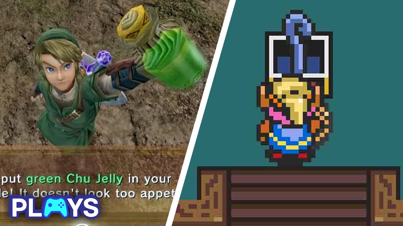 10 самых НЕЯСНЫХ предметов, которые можно разблокировать в играх серии Zelda