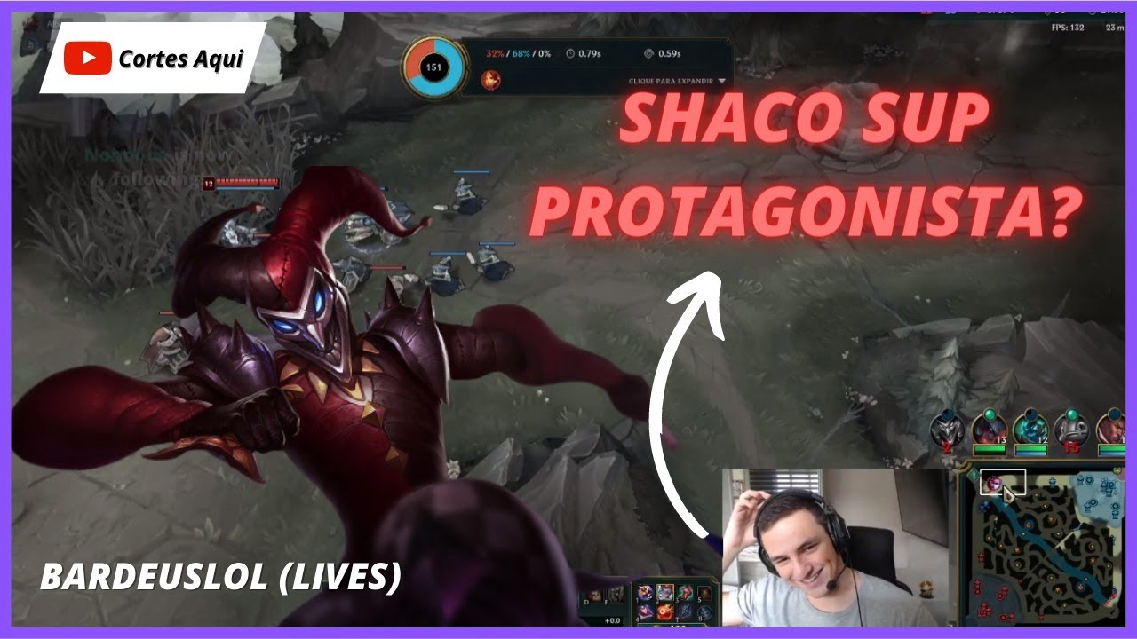 BARDEUS FARPANDO O ULT EM LIVE (LIVES DO BARDEUSLOL)