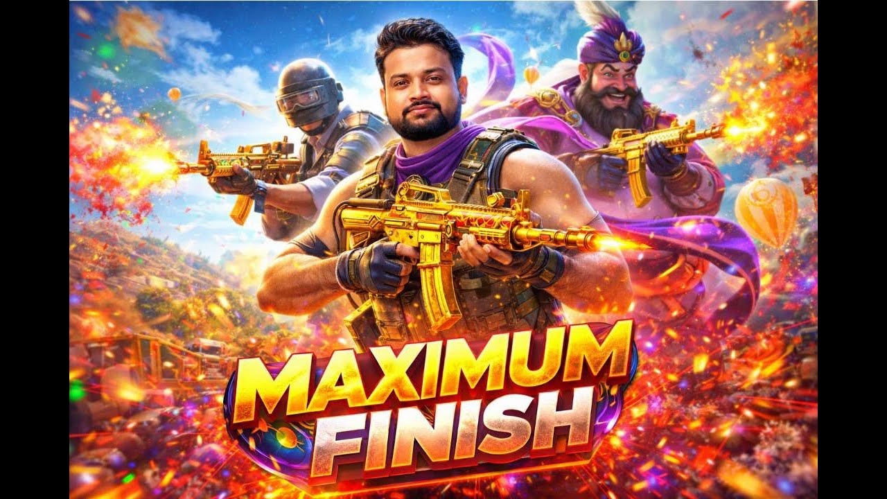 TRY TO HIGHEST FINISH IN “ BGMI”