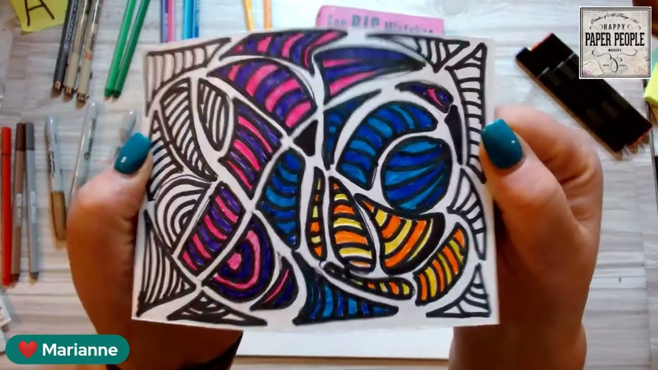 MONDAY JUMPSTART is BACK! A TWIST on NEUROGRAPHIC ART