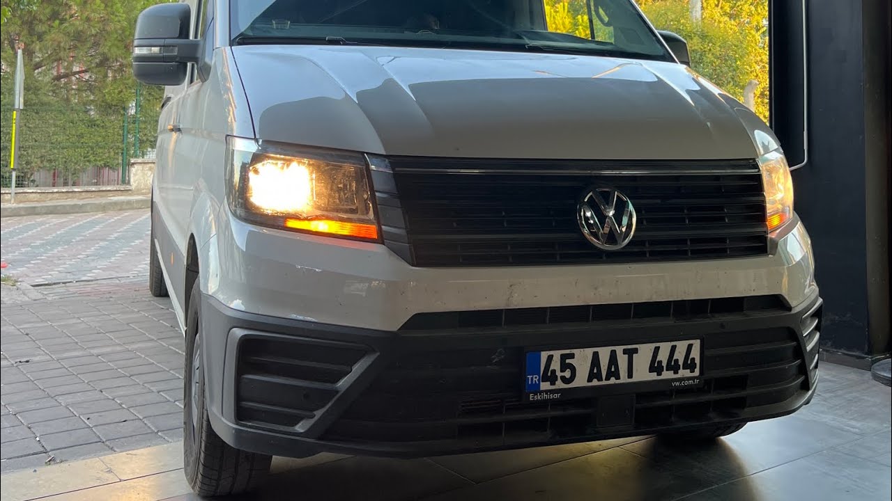 2023 VOLKSWAGEN CRAFTER HIZ SABİTLEME ÖN ARKA PARK SENSÖRÜ GERİ KAMERA RCD 330 FAR VE YAĞMUR SENSÖRÜ
