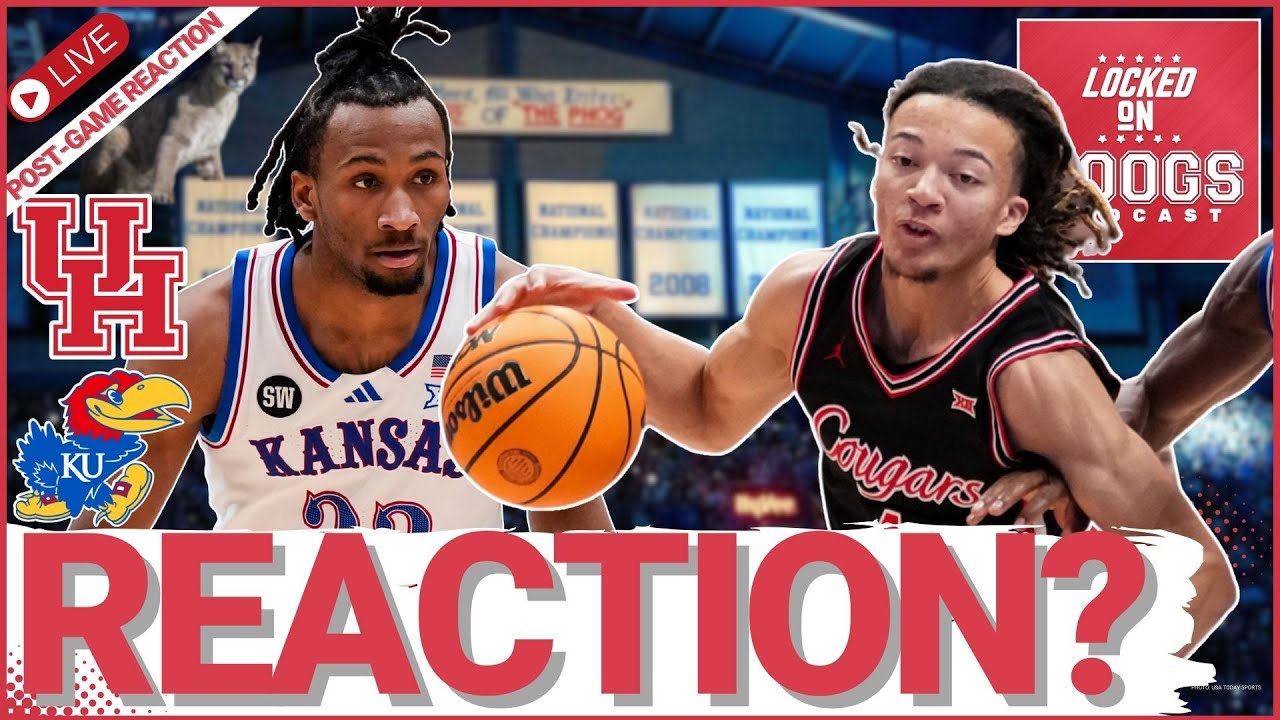 FRUSTRATED! Sampson & Coogs LOSE Third Consecutive Game! Kansas, Phog, Darryn Peterson All TOO MUCH📱