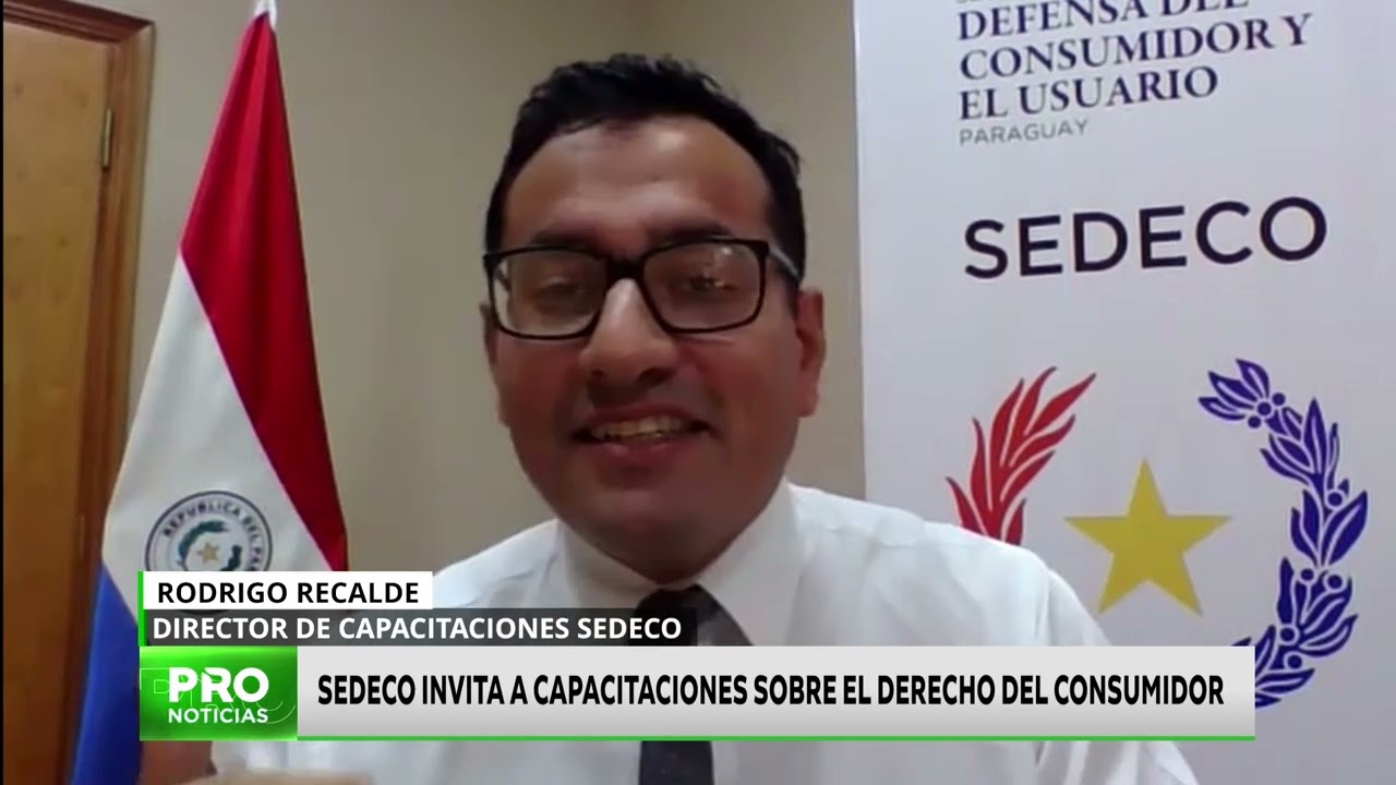 SEDECO invita a capacitaciones sobre el derecho del consumidor
