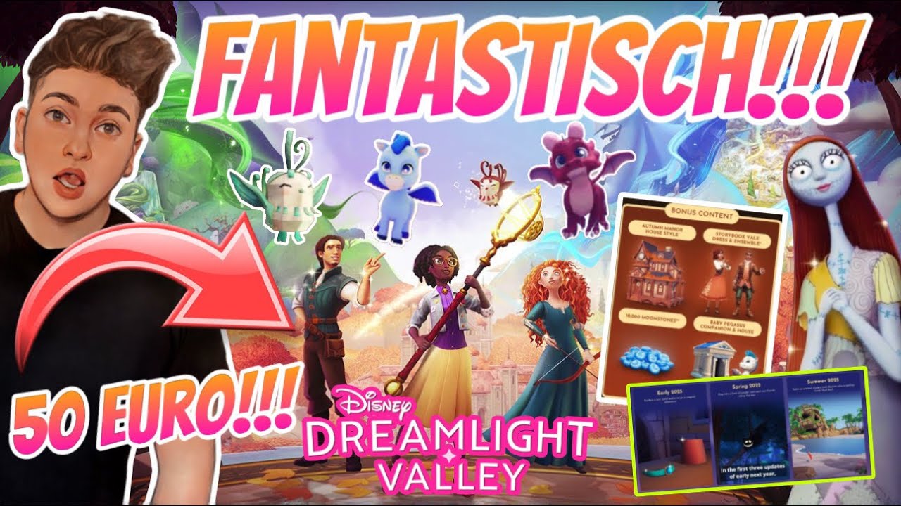 50 EURO!!! 😳 DATUM, EDITIONEN, neue CODES, TIERE & BIOME, ROADMAP & SALLY UPDATE | Dreamlight Valley