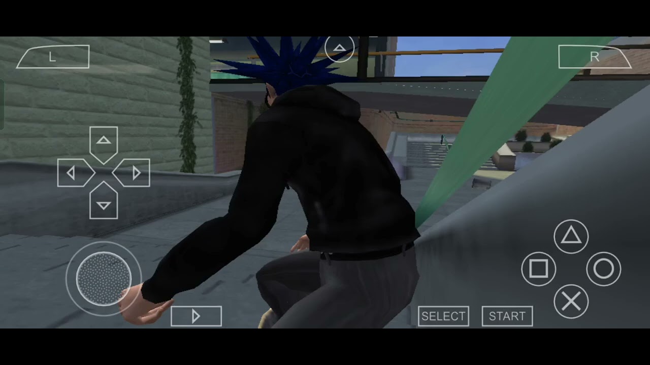 Tony Hawk's Project 8 PPSSPP (Free Roam)