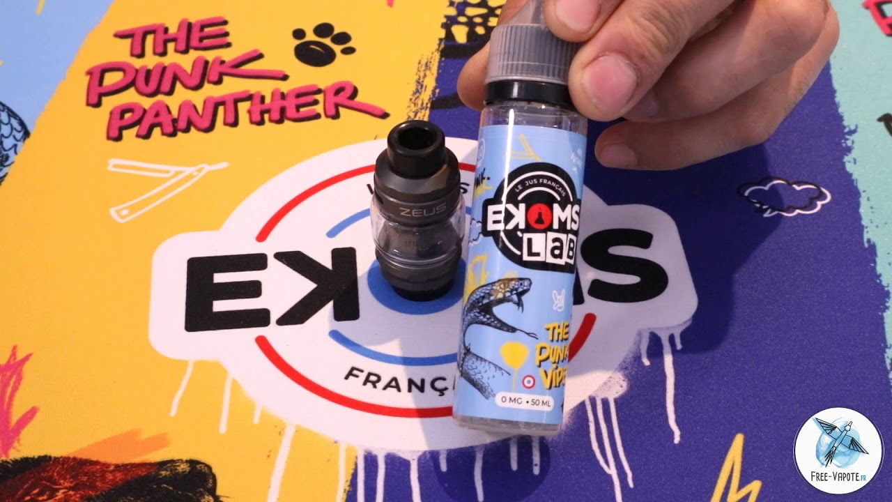 presentation du clearomiseur geekvape zeus subohm
