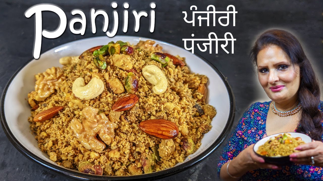 Panjiri making step by step