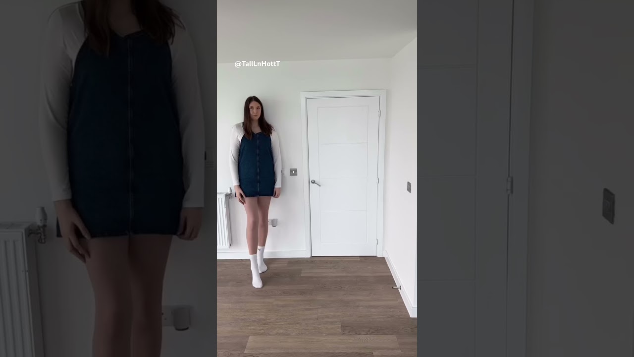 Super Tall Woman and short Guy #TallWoman
