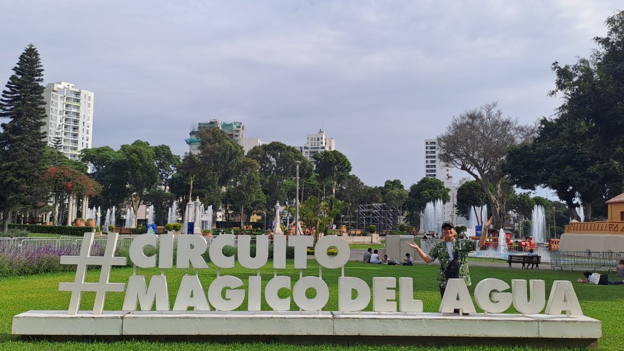 VISITANDO EL CIRCUITO MÁGICO DEL AGUA / PARQUE DE LAS AGUAS EN LIMA, PERÚ 2023