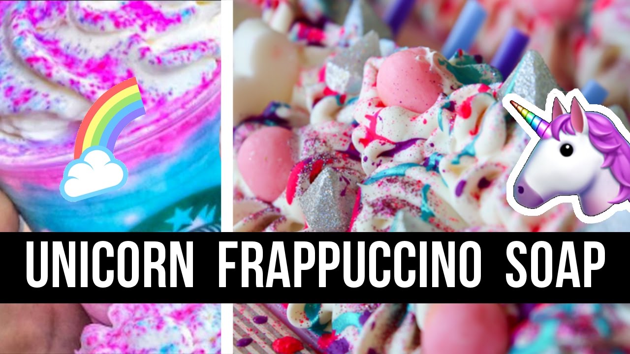GIVEAWAY Unicorn Frappuccino - Inspired Soap | Royalty Soaps