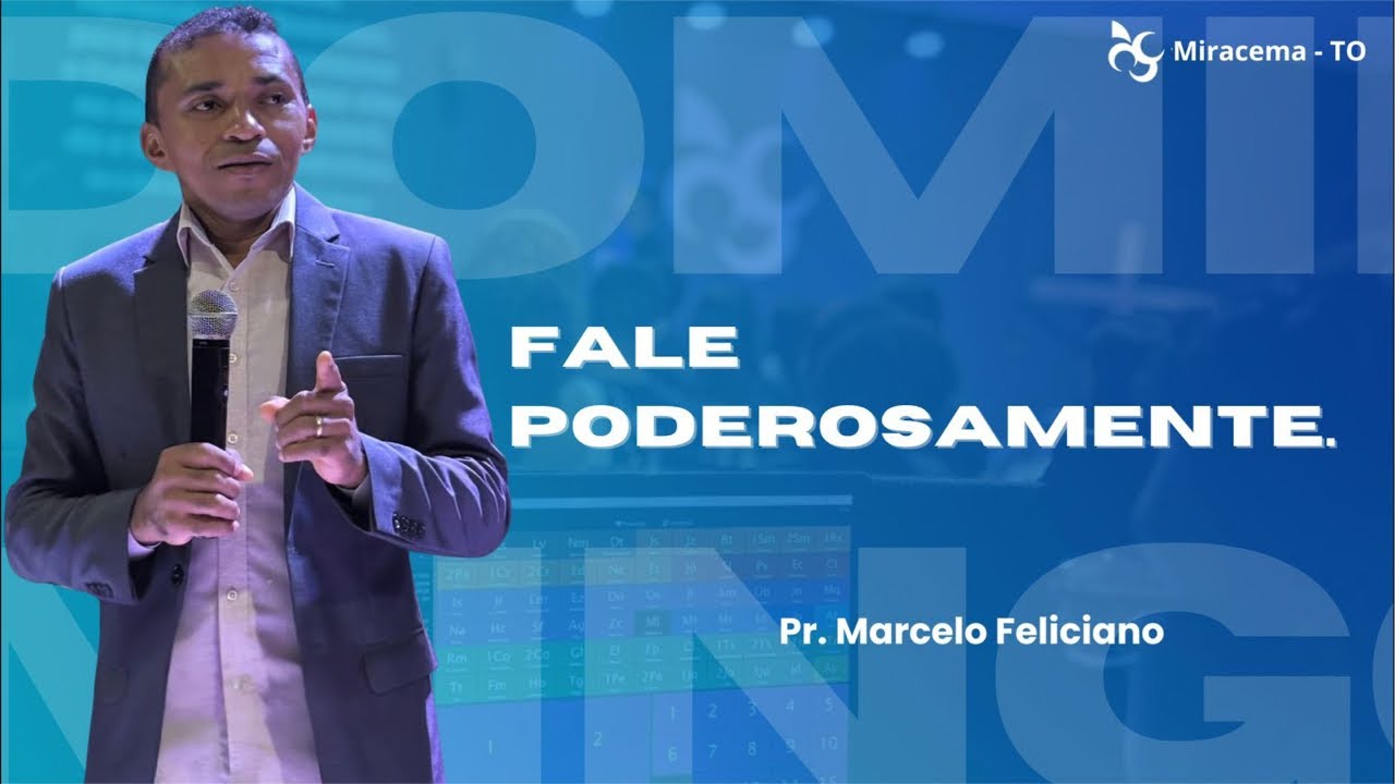 FALE PODEROSAMENTE | PR. MARCELO FELICIANO | 11 DE JANEIRO DE 2026
