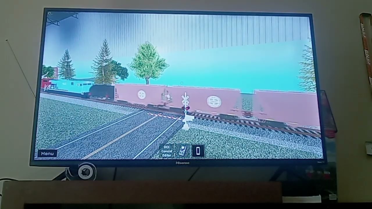 HLCX Loads Mix Freight Train