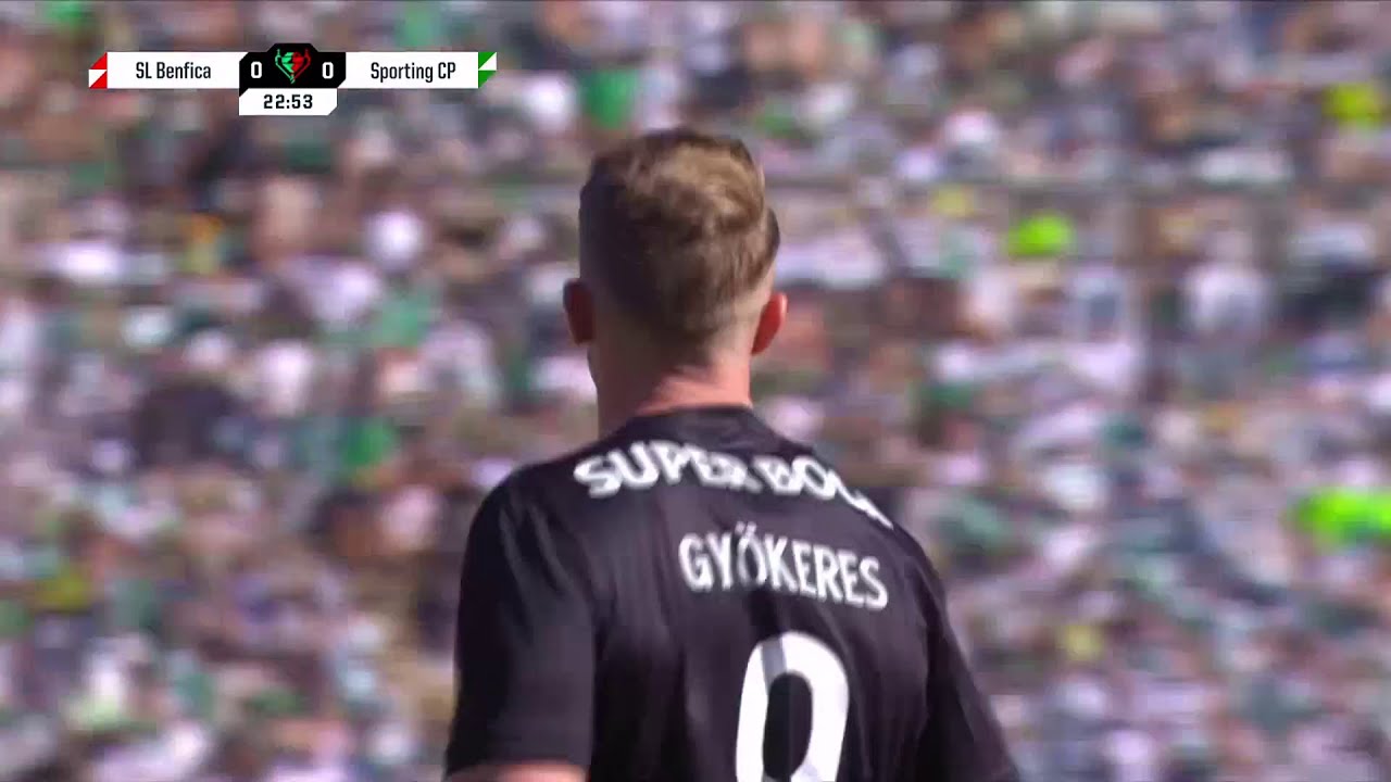 viktor gyökeres against benfica 25/5/25