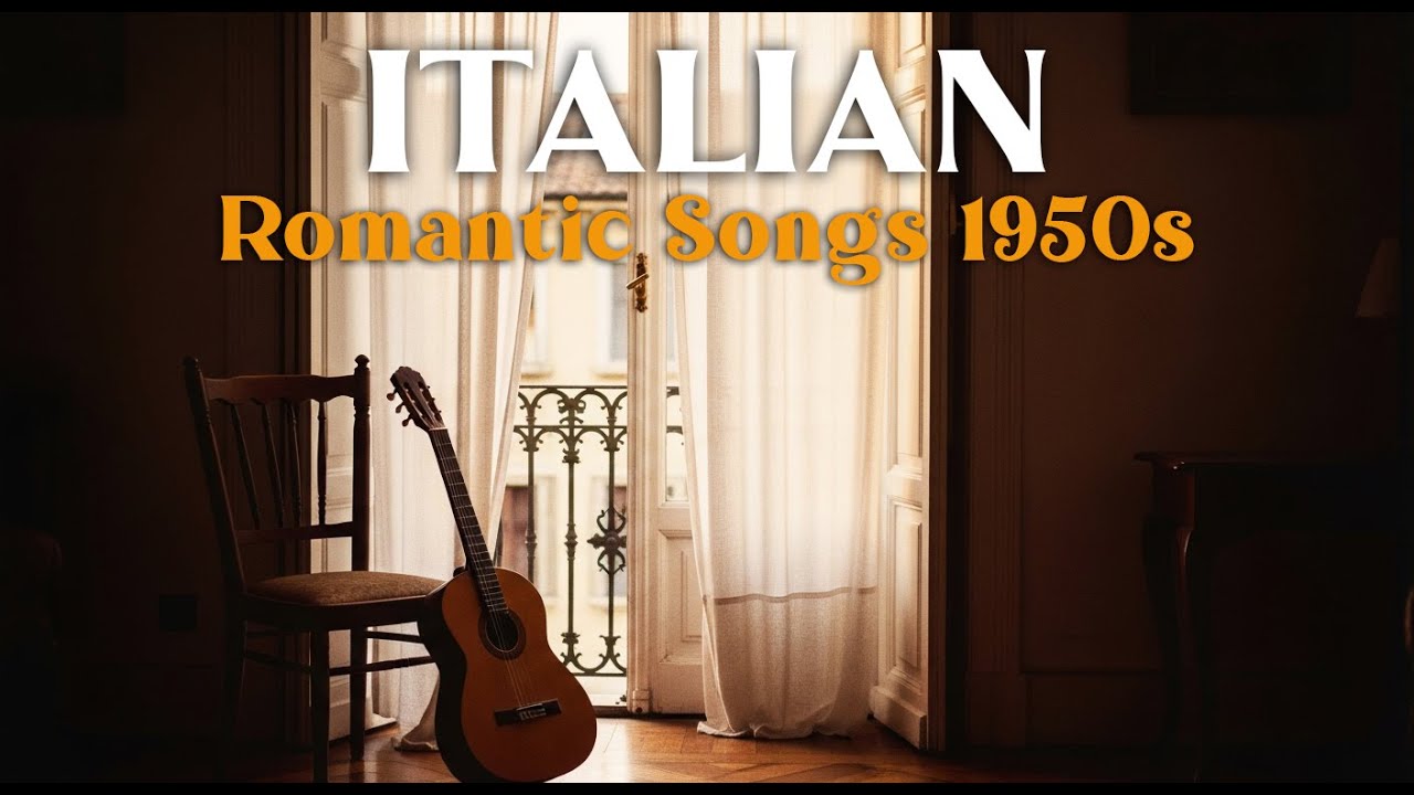 Italian Romantic Songs 1950s 🇮🇹 Soft Vintage Love Music for Long Evenings & Quiet Reflections