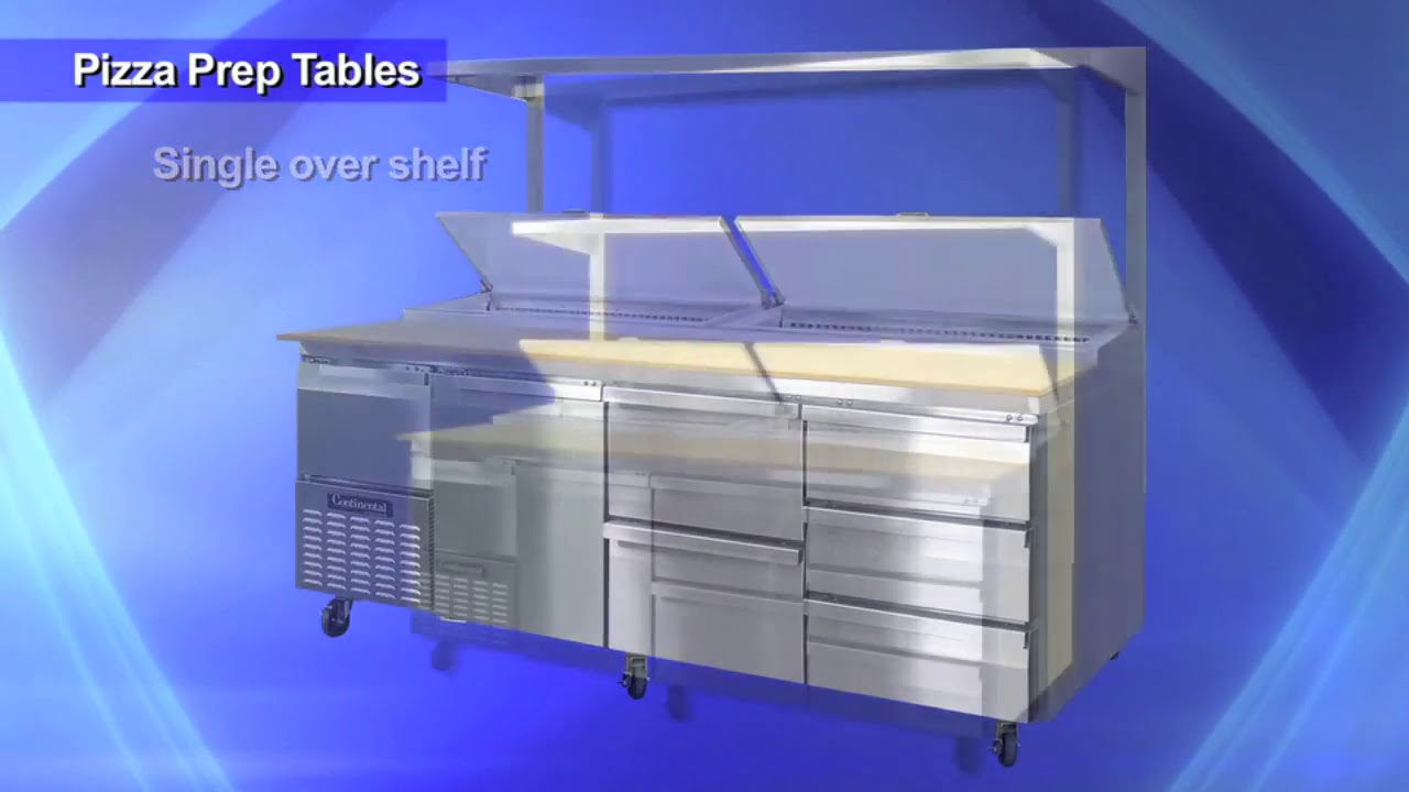 Pizza Prep Tables