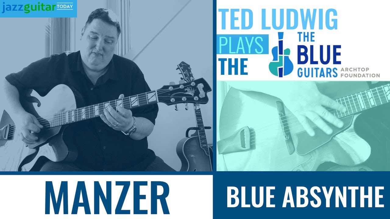 Linda Manzer - Blue Absynthe from the Blue Guitar Collection