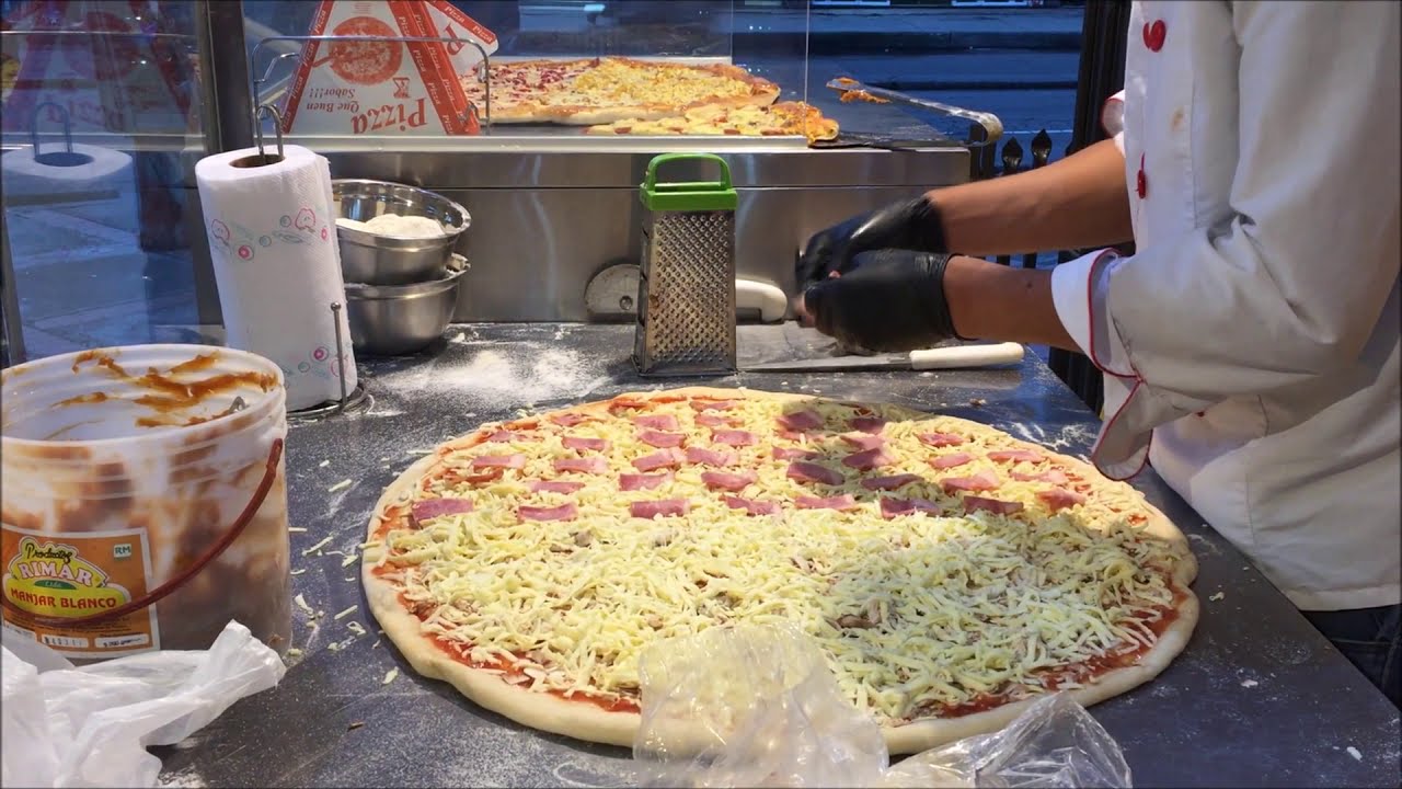 Pizza na Colombia em Bogotá