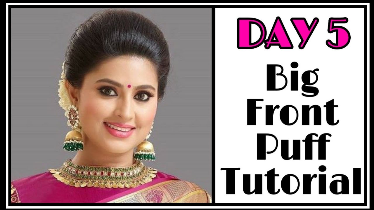 DAY 5 | Big Front Puff | FRONT VARIATION | Basic hairstyle