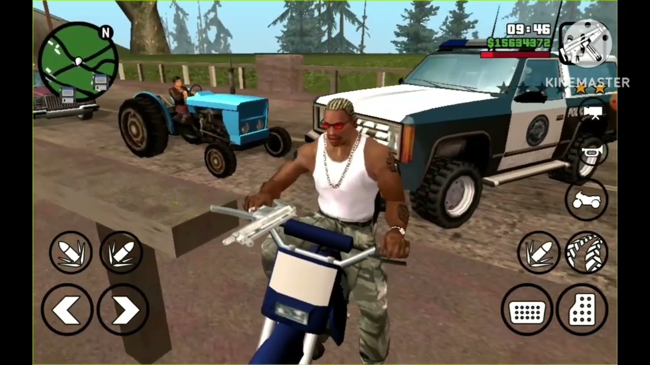 mobile gta san andreas busted part 3