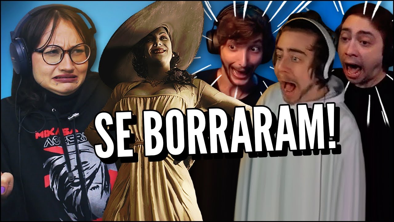 QUANDO O STREAMER TOMA UM SUSTO 😱🤣 RESIDENT EVIL VILLAGE - STREAMCUTS (JOVENS REAGEM)