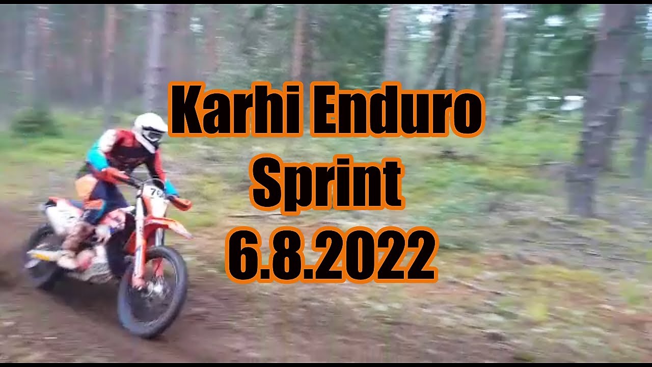 Karhi Enduro Sprint 6.8.2022