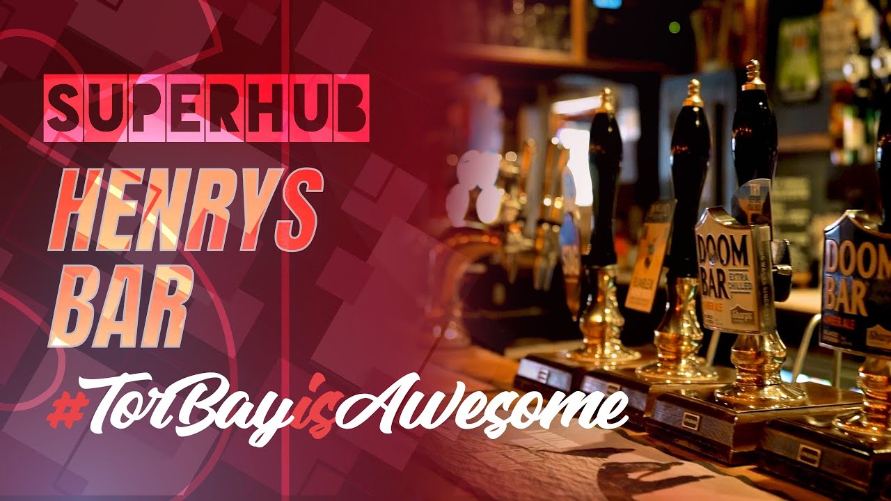 #TorBayIsAwesome Latest creation for Henry's Bar | Superhub