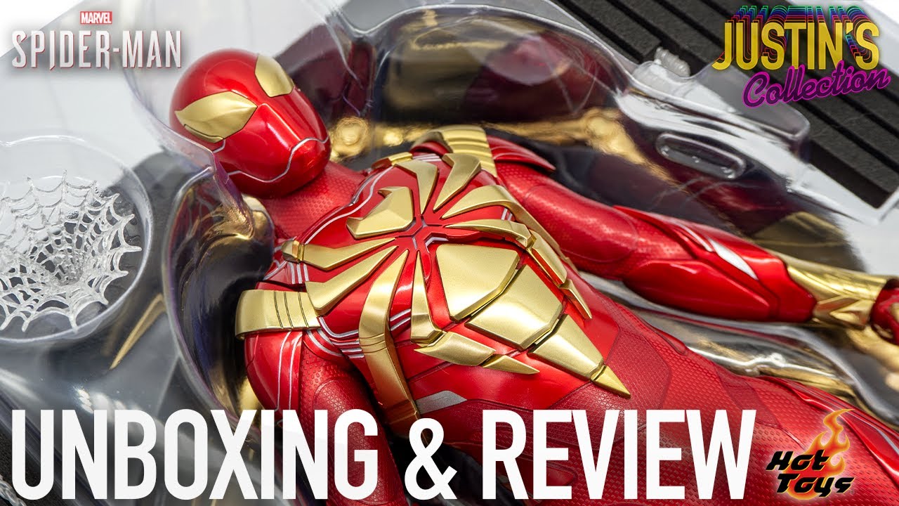 Hot Toys Iron Spider Spider-Man PS4 / PS5 Unboxing & Review