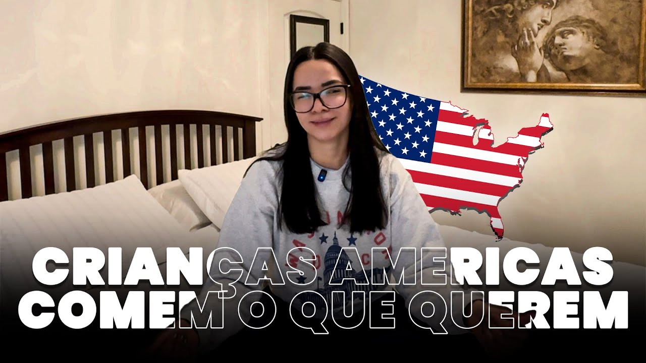 cuidar de crianças americanas é diferente, ele tem hábitos estranhos 🇺🇸