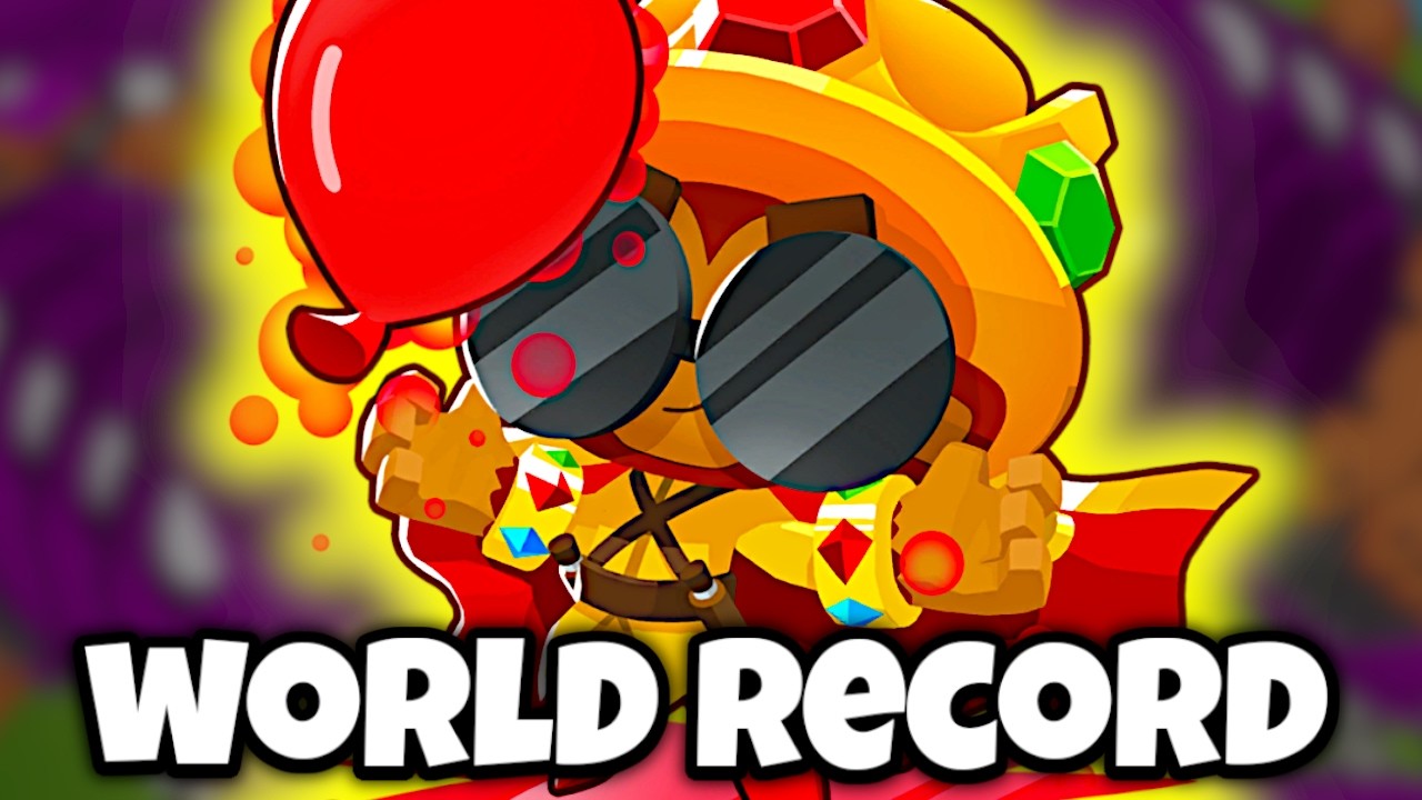 I Broke The HIGHEST ROUND World Record... (Bloons TD 6)