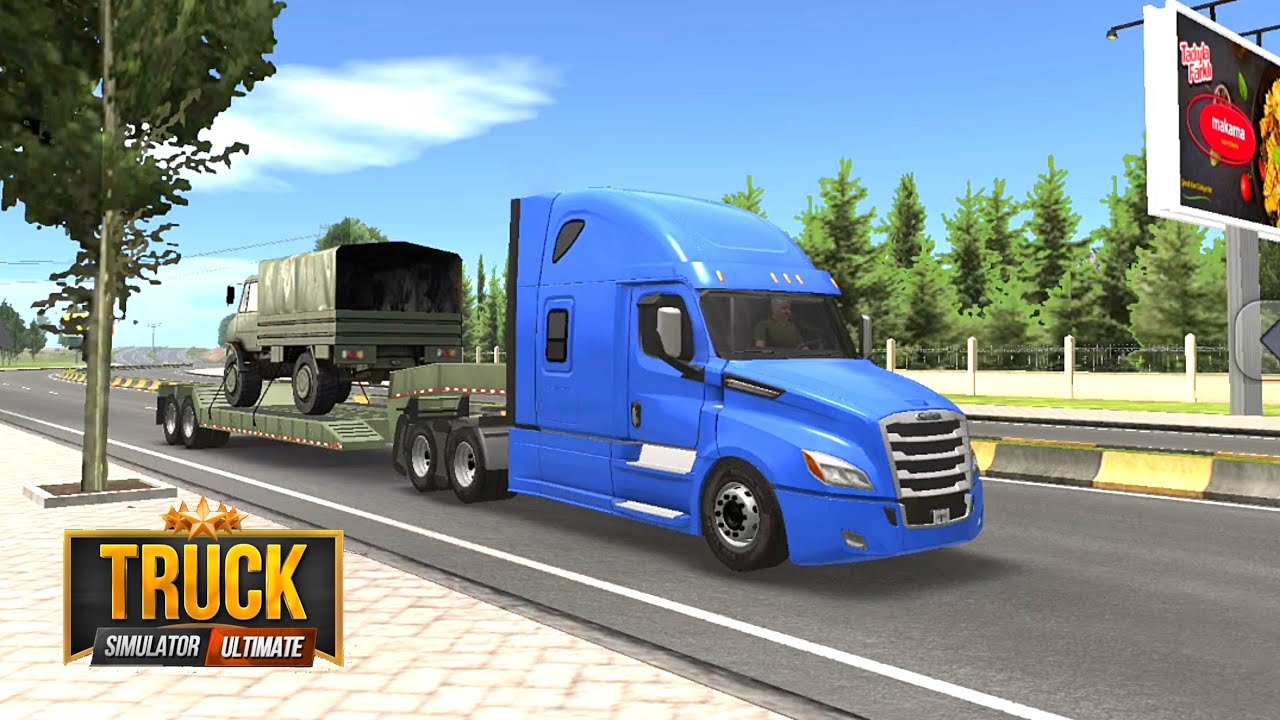 Truck Simulator Ultimate #52 - Transporting Military Truck in Turkey
