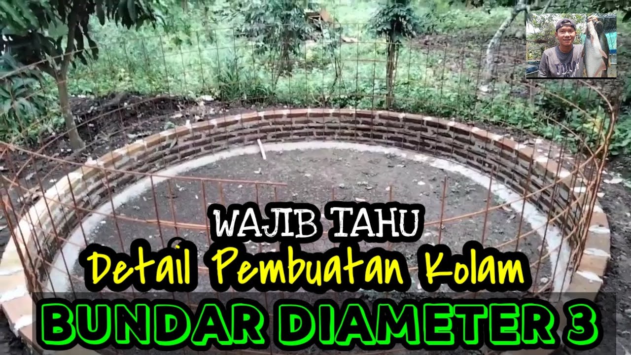 Pembuatan Kolam Bundar