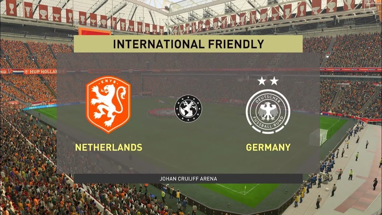 FIFA 23: Netherlands vs Germany - Friendlies - Full Match