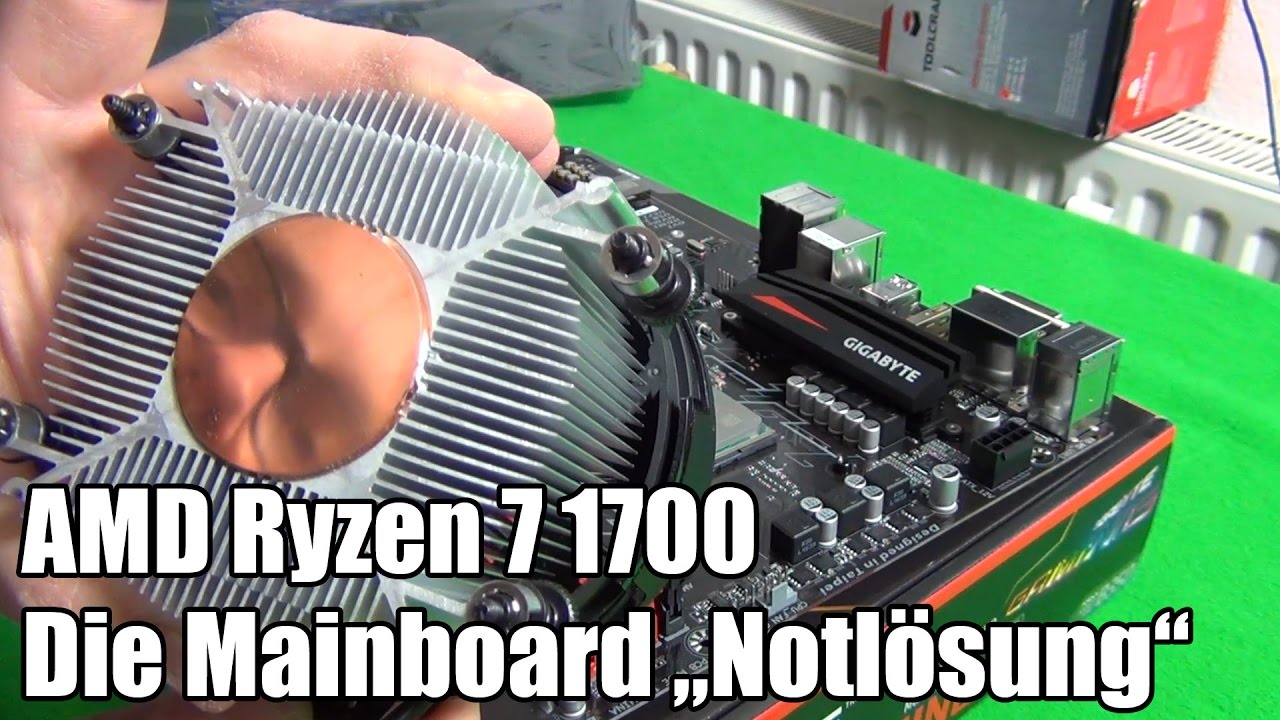 Ein Mainboard vorgestellt - Gigabyte AB350-Gaming 3 + Wraith Spire LED
