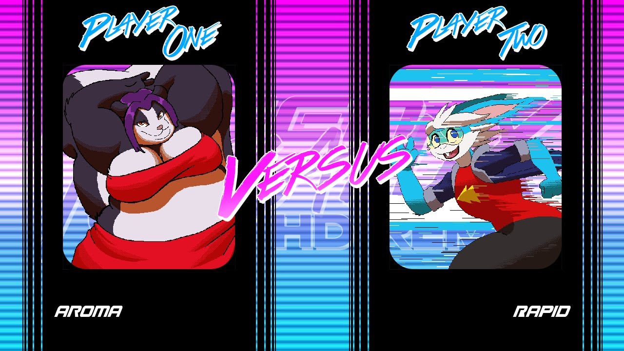 M.U.G.E.N Battles: Aroma Skunk Vs Rapid Bunny