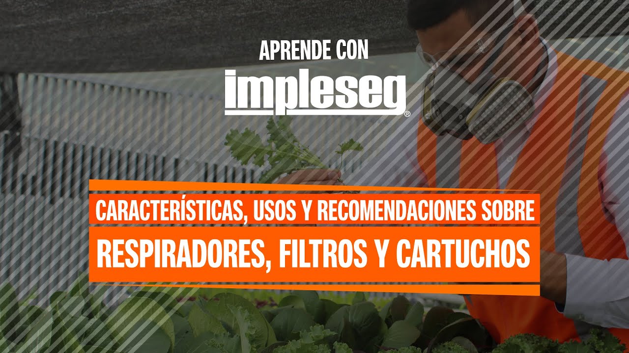 Respiradores, filtros y retenedores 3M. Usos y recomendaciones.
