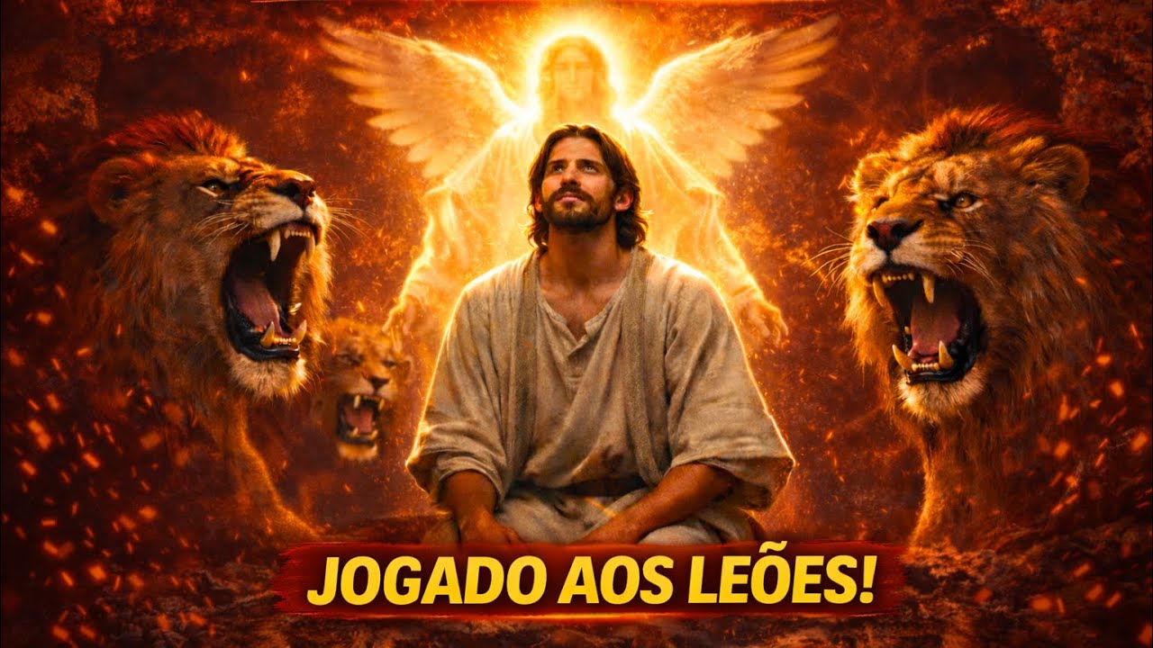 Eles Jogaram Daniel na Cova dos Leões — Deus Fez o IMPOSSÍVEL | Minuto Bíblico
