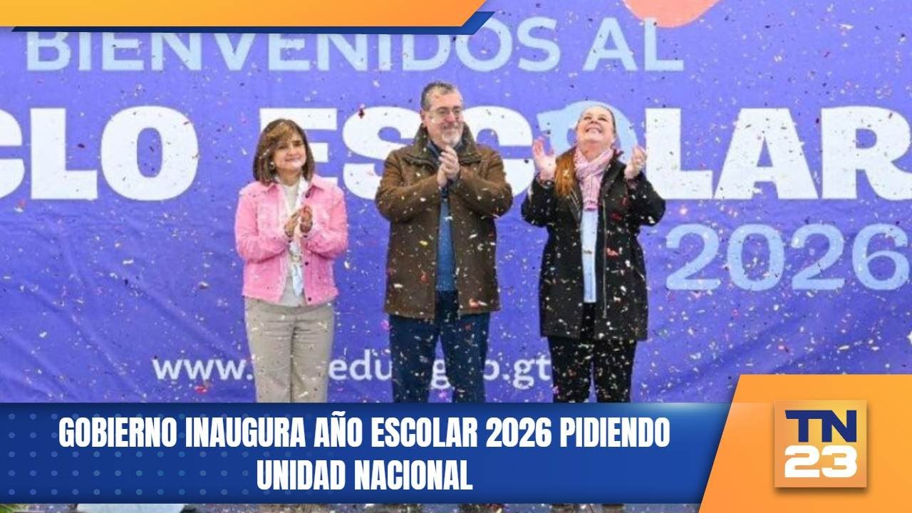 Gobierno inaugura año escolar 2026 pidiendo unidad nacional
