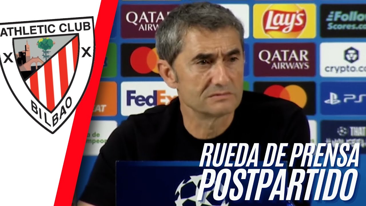 🎙️ RUEDA de PRENSA de ERNESTO VALVERDE tras la VICTORIA 3-1 ante el QARABAĞ 🔥 | CHAMPIONS LEAGUE 🏆